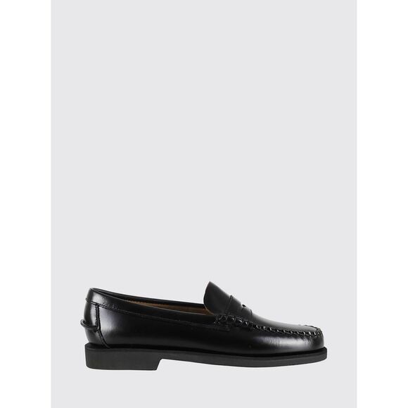 Sebago Loafers Woman Black - Picture 1 of 3